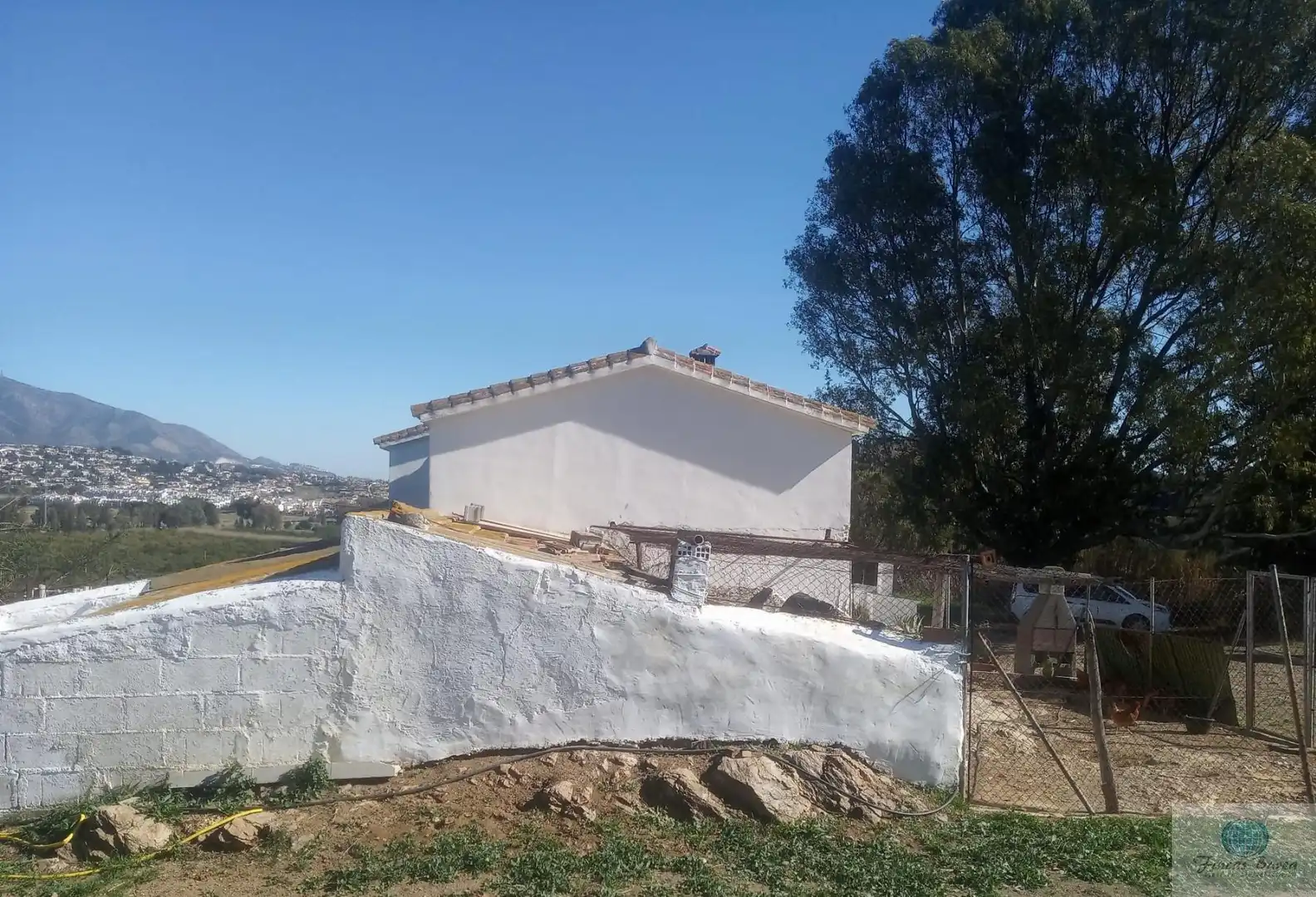 Vista exterior de Finca rústica en venda en Mijas