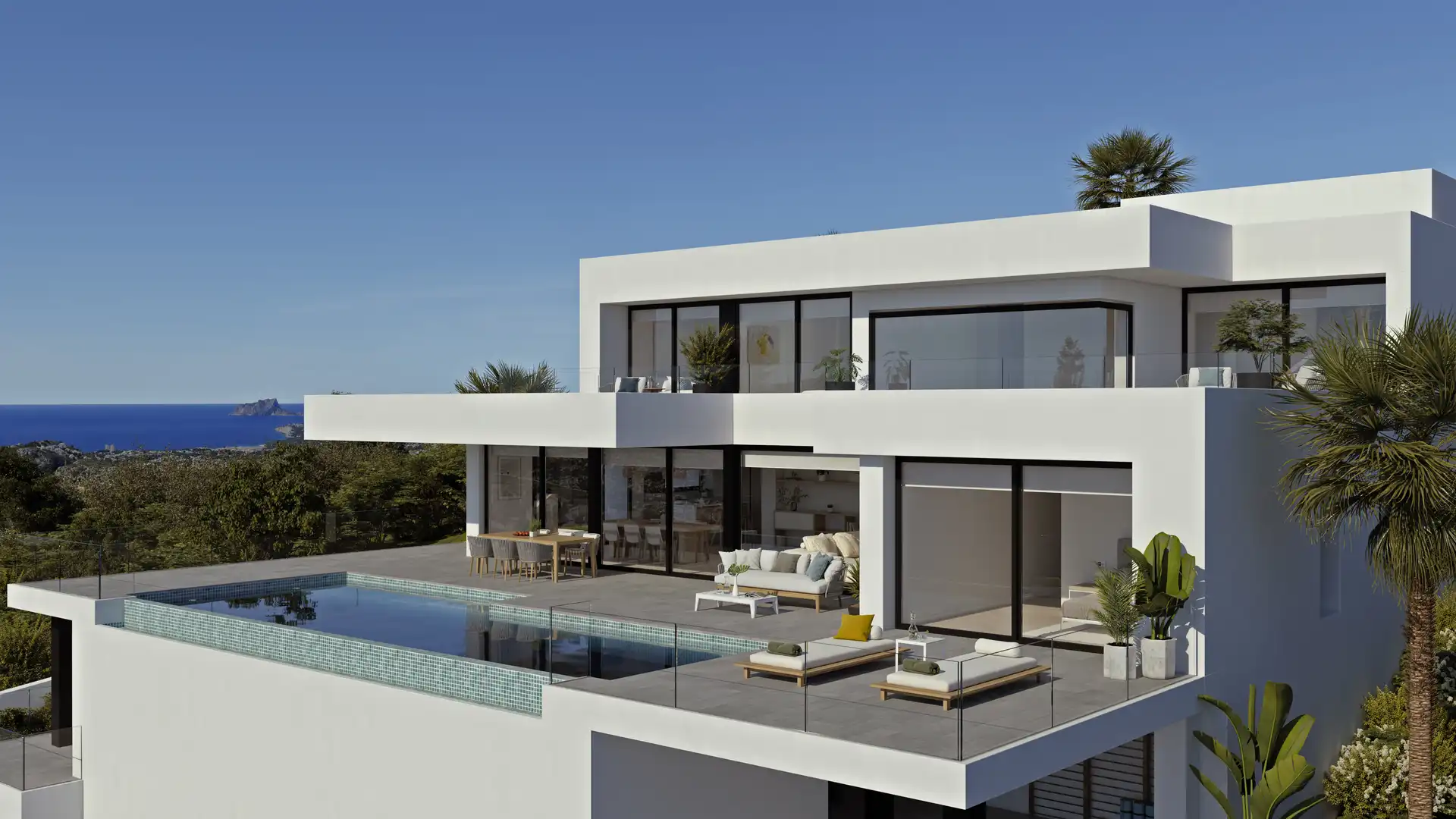 Villa mit Pool zum Verkauf in Cumbre del Sol, imagen 2