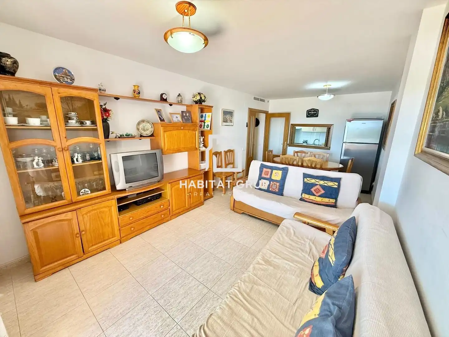 Sala de estar de Piso en venta en Calafell con Aire acondicionado, Calefacción y Terraza