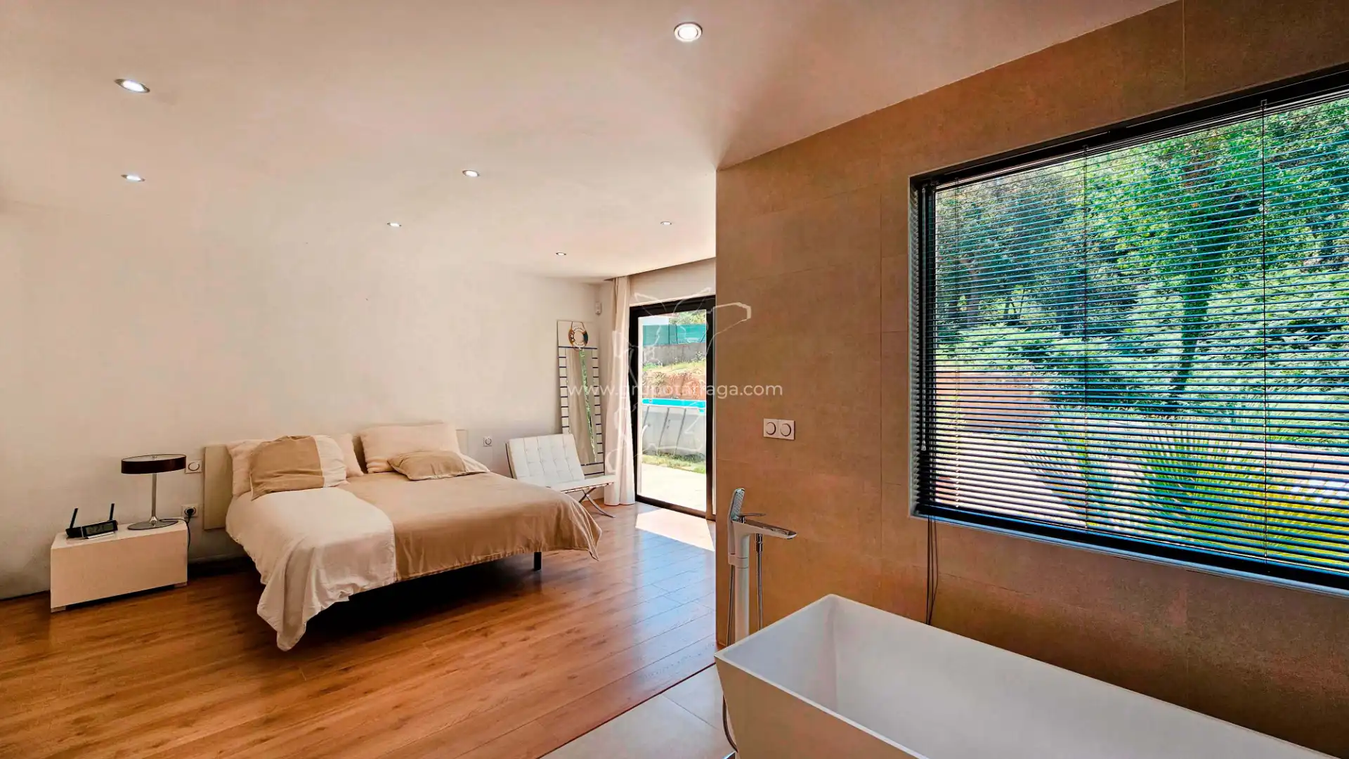 Dormitori de Casa o xalet en venda en Lloret de Mar amb Aire condicionat, Calefacció i Jardí privat