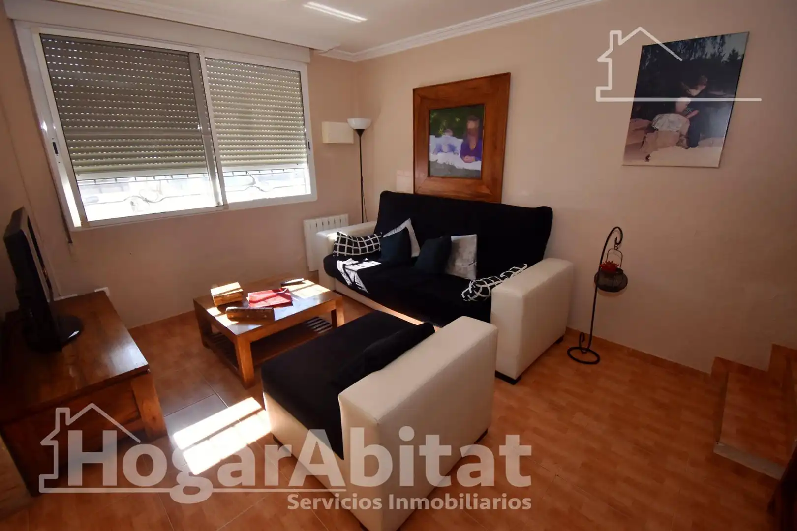 Sala de estar de Casa o chalet en venta en Almazora / Almassora con Aire acondicionado y Terraza