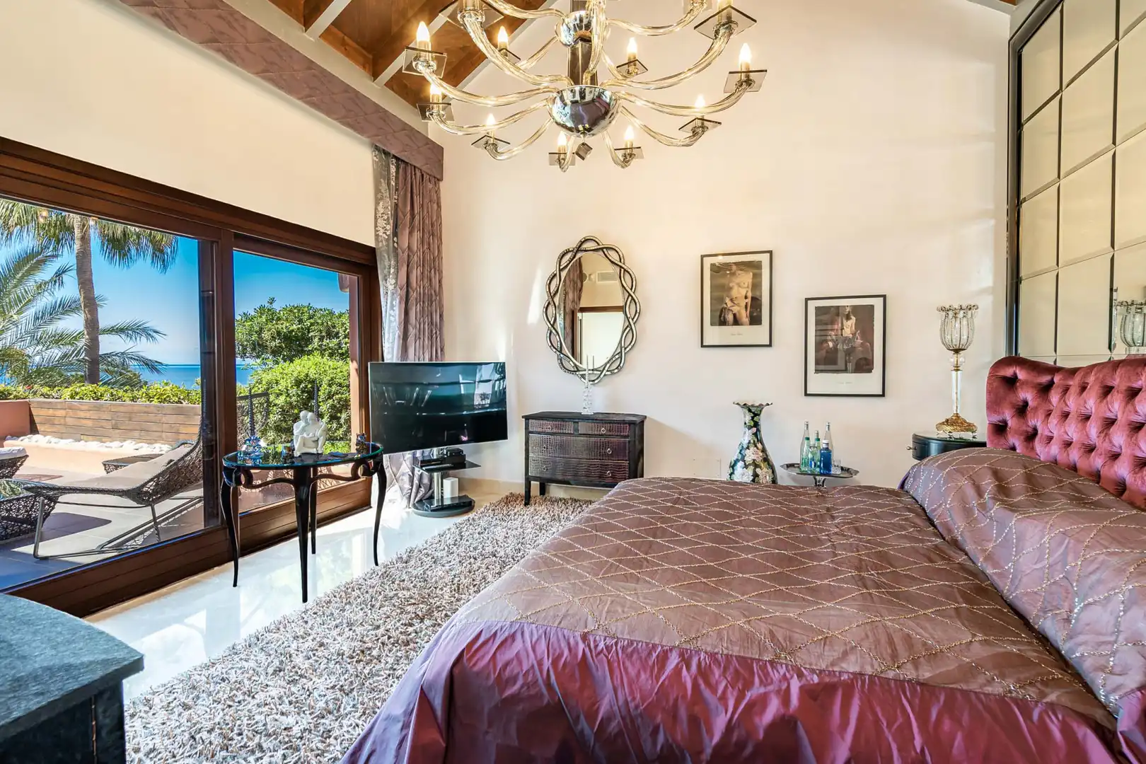 Schlafzimmer von Maisonette zum Verkauf in Estepona mit Klimaanlage, Terrasse und Schwimmbad