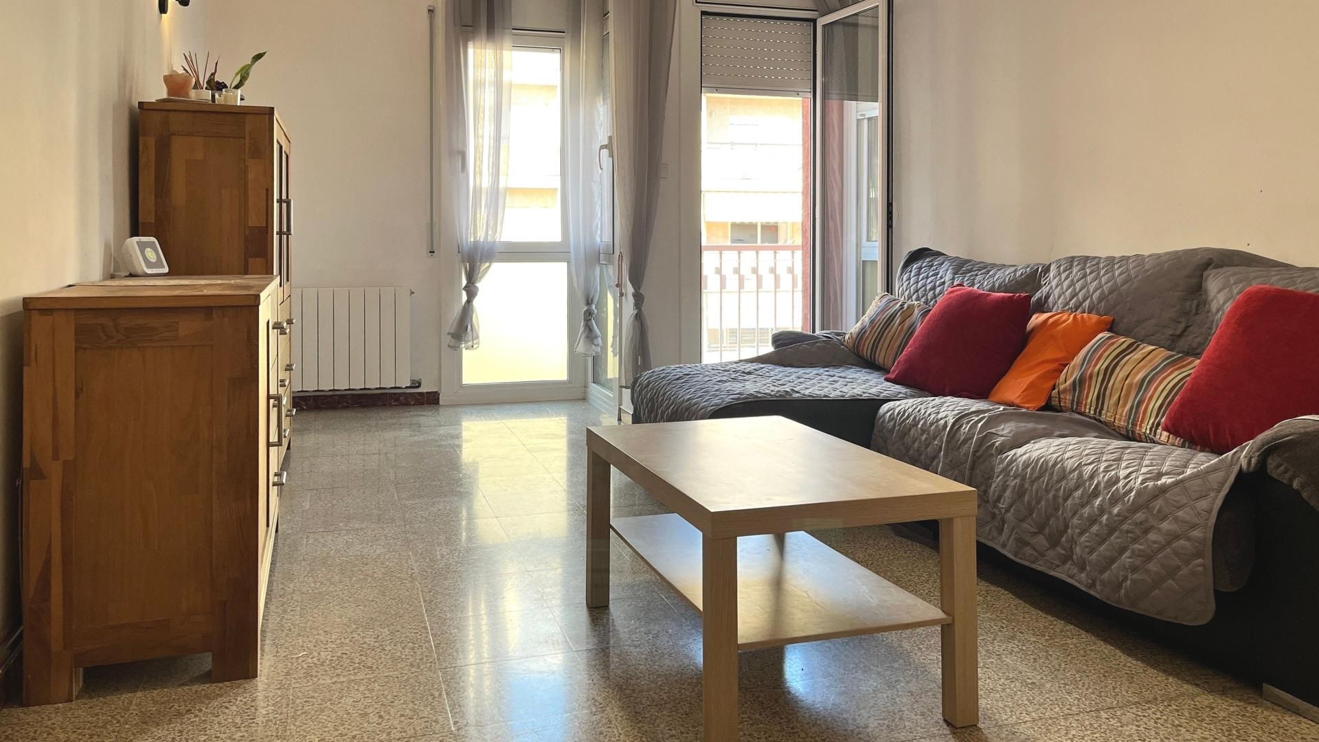 Living room of Flat for sale in Blanes  with Heating and Balcony