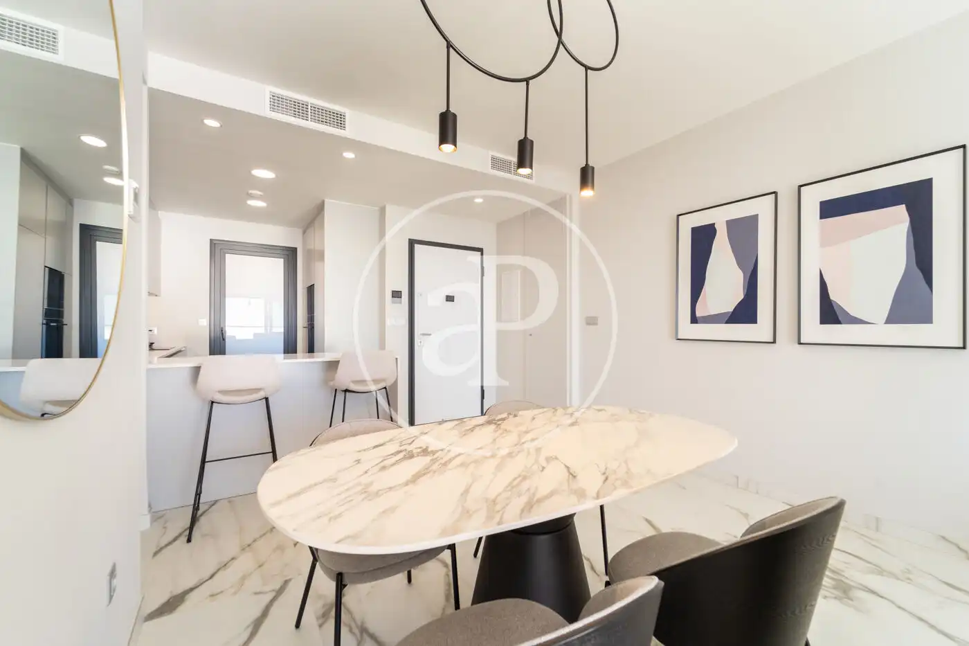 Comedor de Piso en venta en Benidorm con Aire acondicionado, Calefacción y Jardín privado