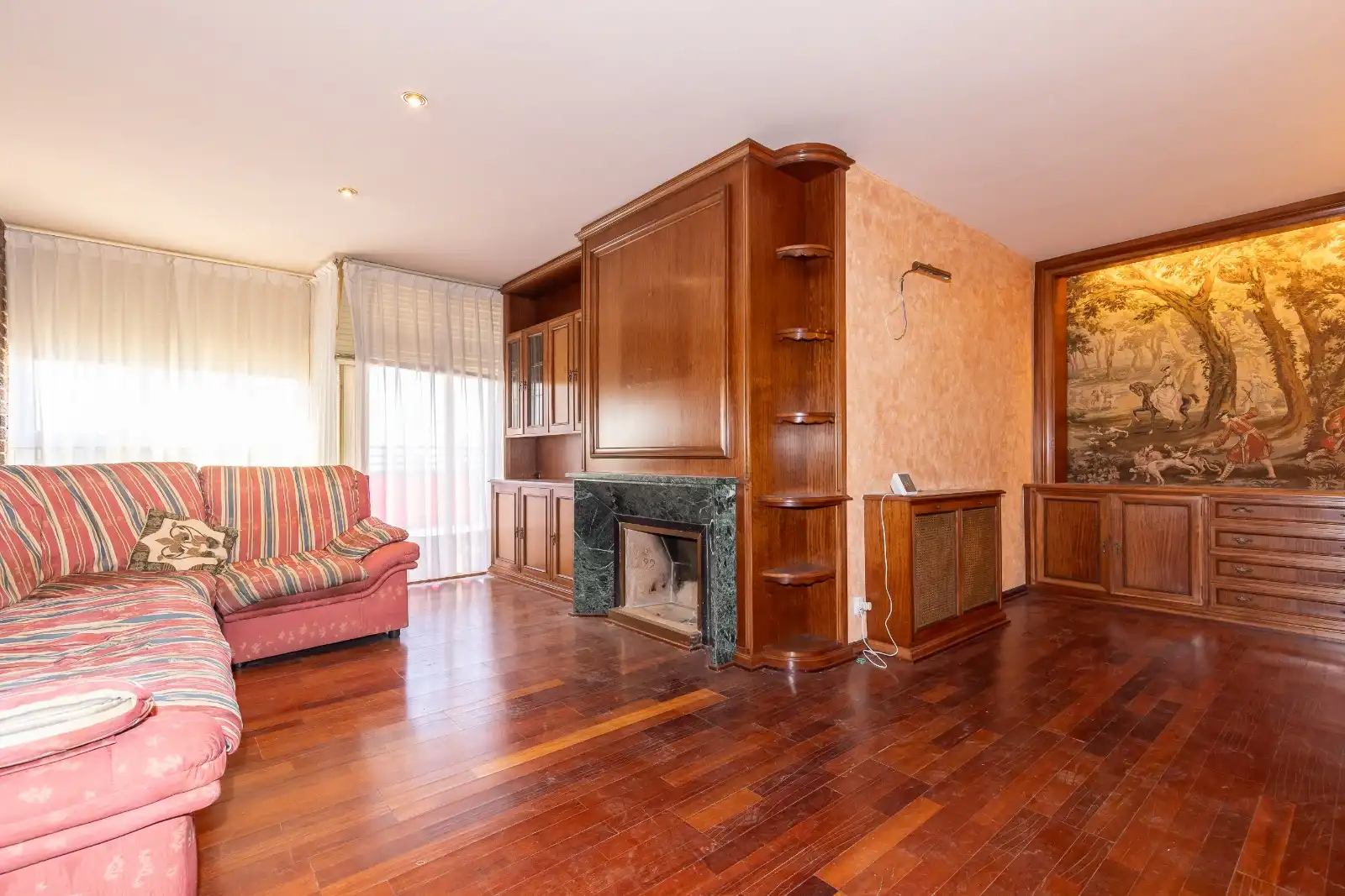 Sala de estar de Piso en venta en  Tarragona Capital con Calefacción, Parquet y Terraza