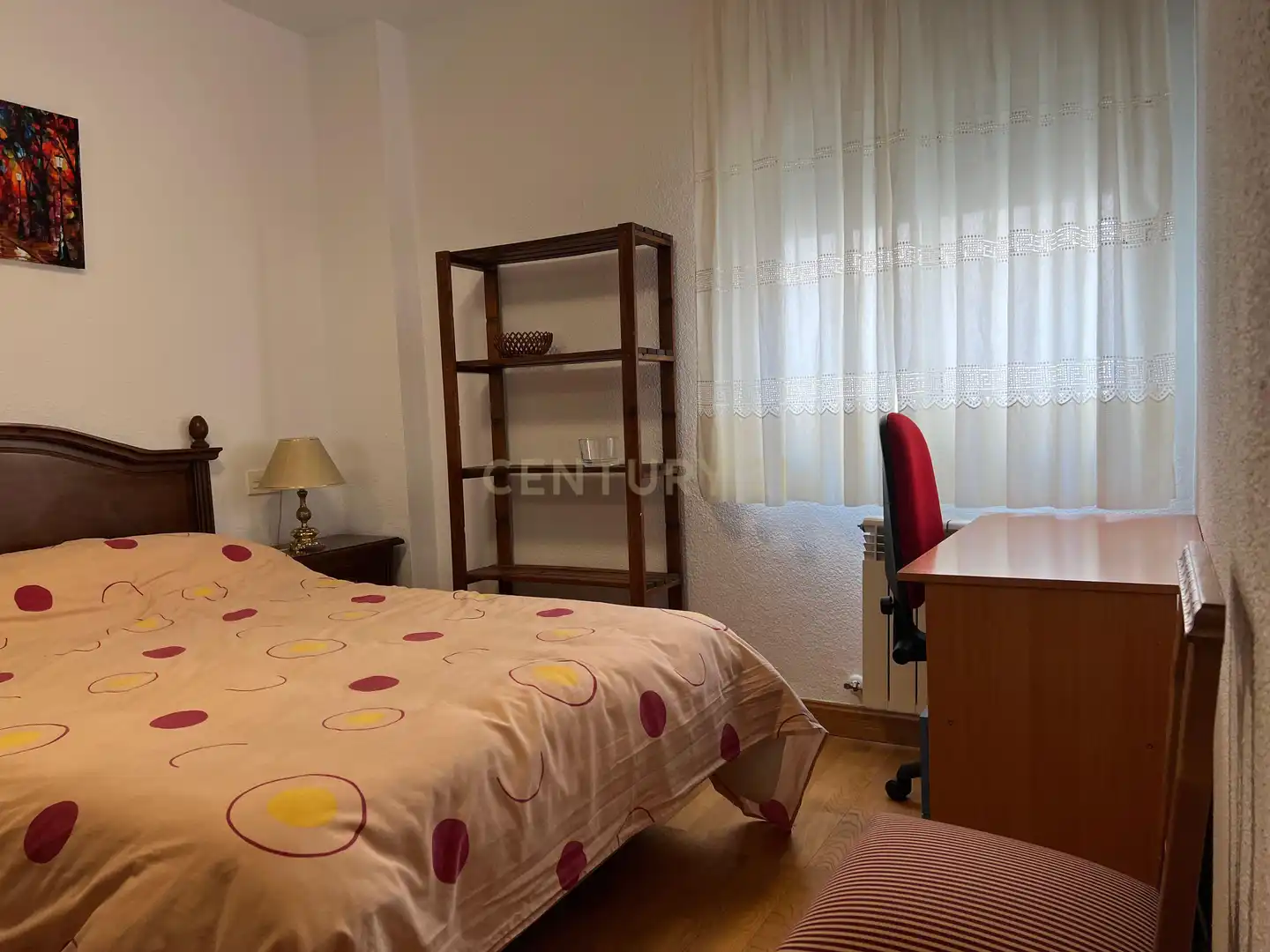 Dormitori de Apartament de lloguer en Granada amb Aire condicionat, Moblat i Forn