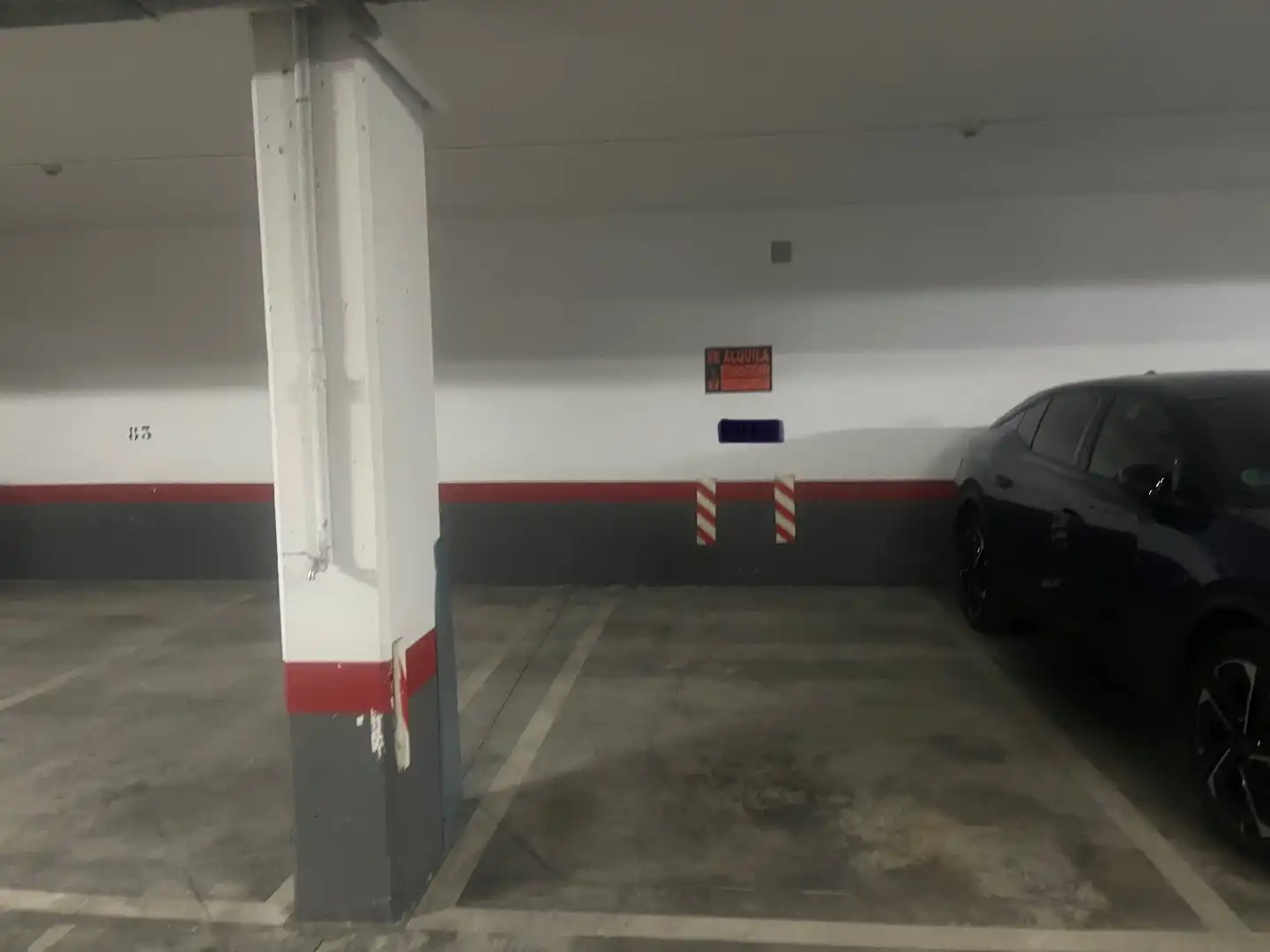Parkplatz von Garage zur Miete in Getafe mit Alarm
