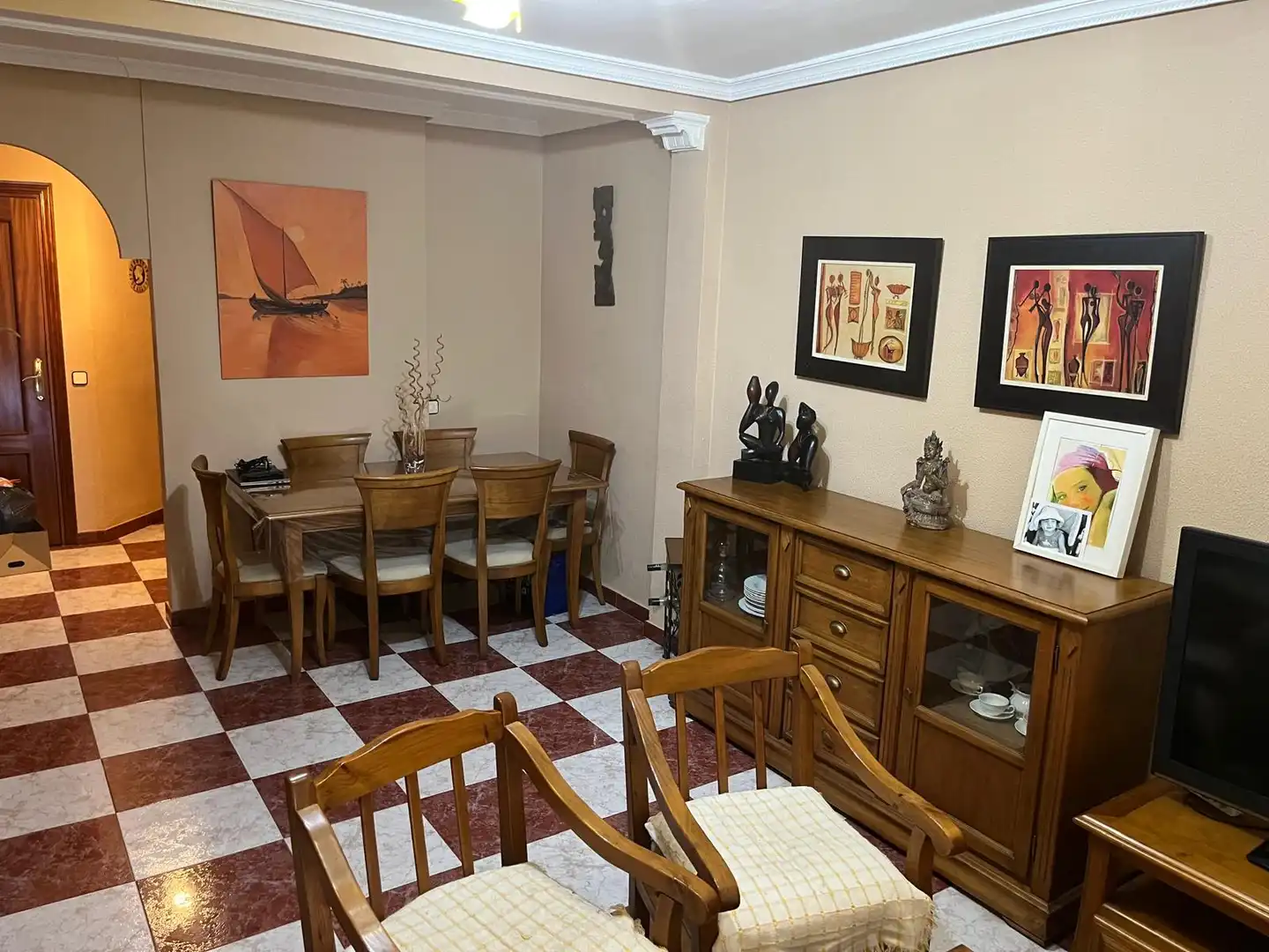 Comedor de Piso en venta en Mairena del Aljarafe con Trastero y Balcón