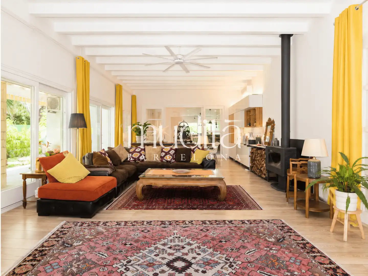 Sala de estar de Casa o chalet en venta en Roda de Berà con Calefacción, Jardín privado y Terraza