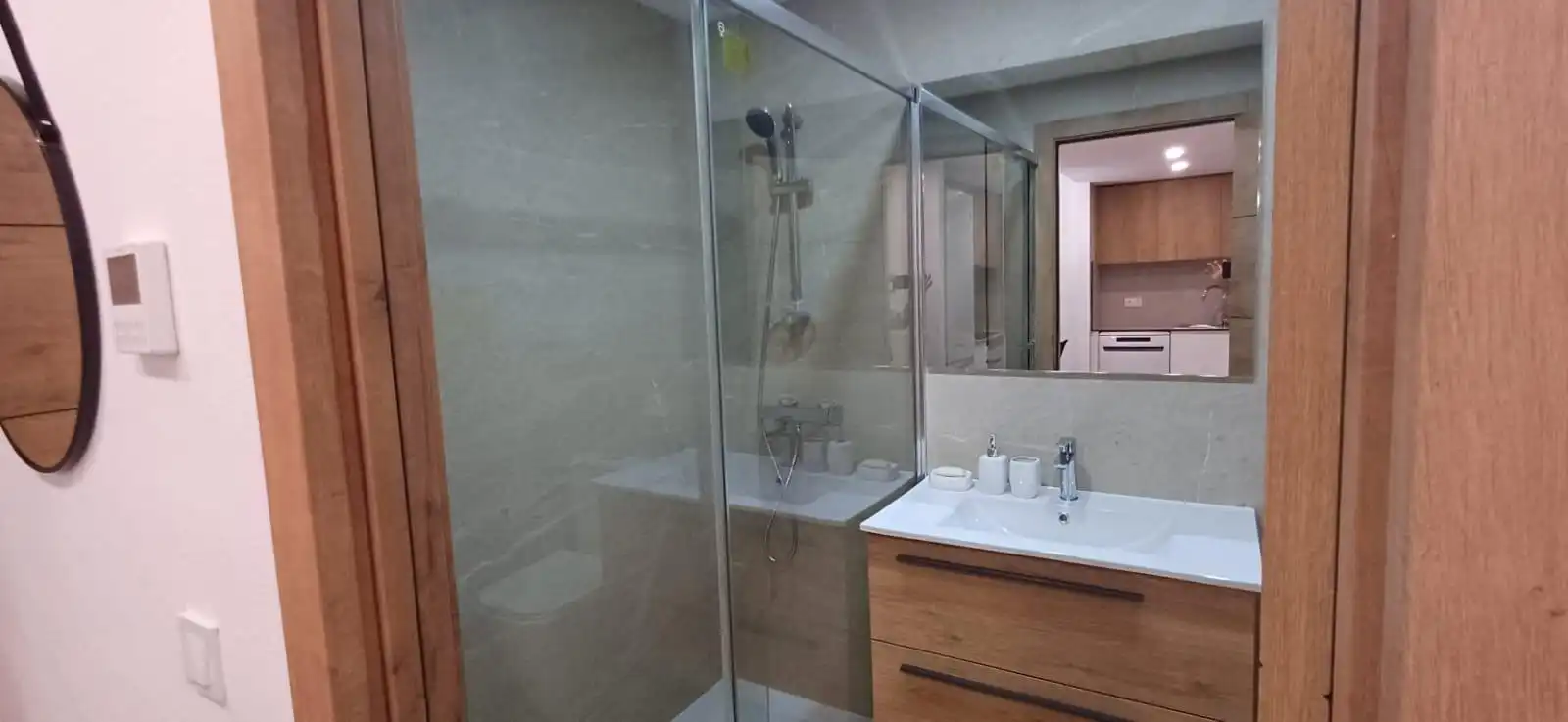 Bathroom of Apartments for sale in Villajoyosa / La Vila Joiosa  with Air Conditioner, Private garden and Terrace