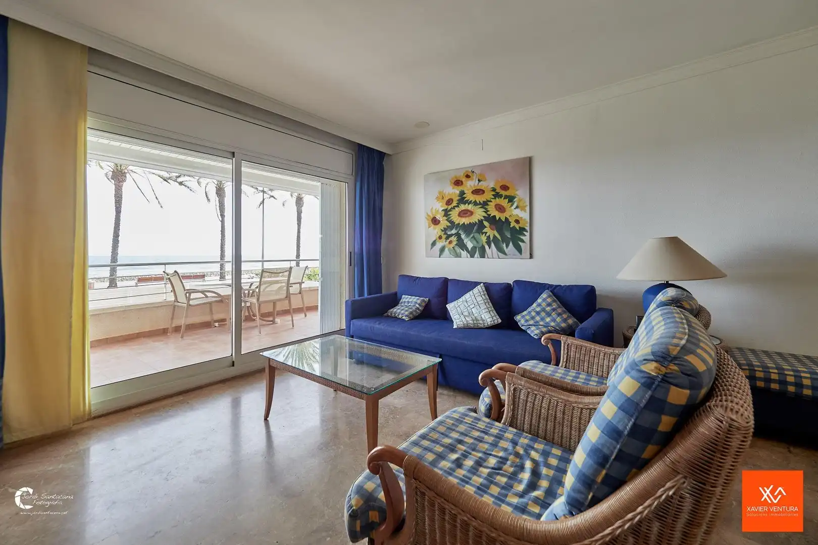 Living room of Apartments for sale in Calafell  with Air Conditioner, Heating and Private garden