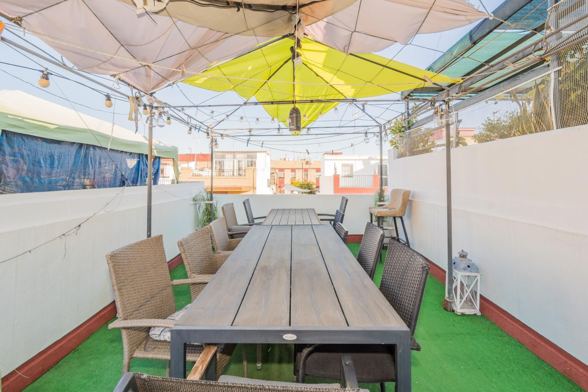 Terrace of House or chalet for sale in  Sevilla Capital  with Air Conditioner, Terrace and Furnished