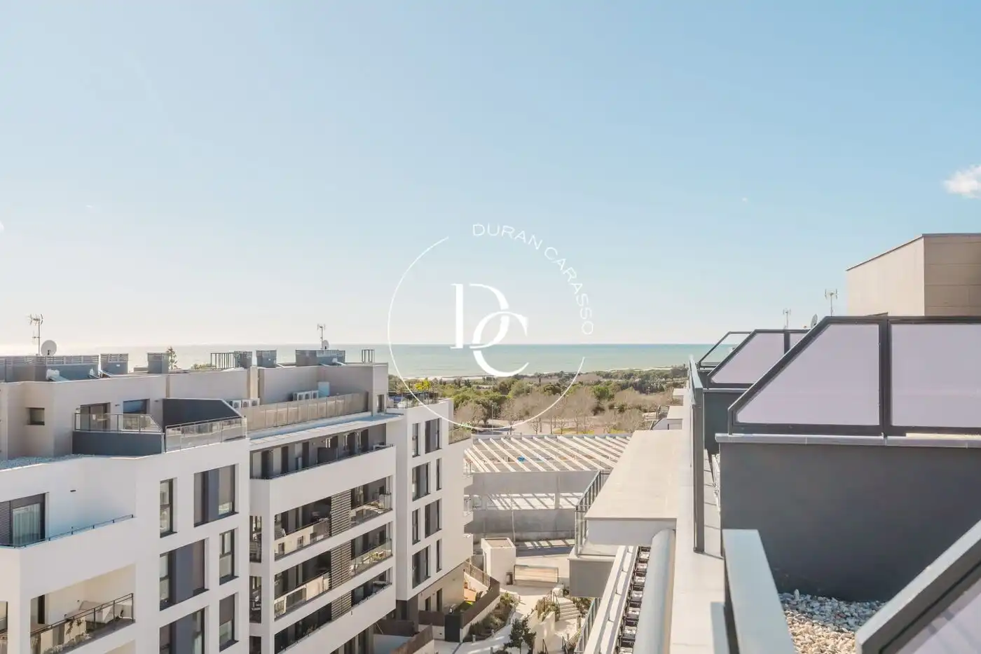 Terrasse von Maisonette zur Miete in Vilanova i la Geltrú mit Klimaanlage, Heizung und Terrasse