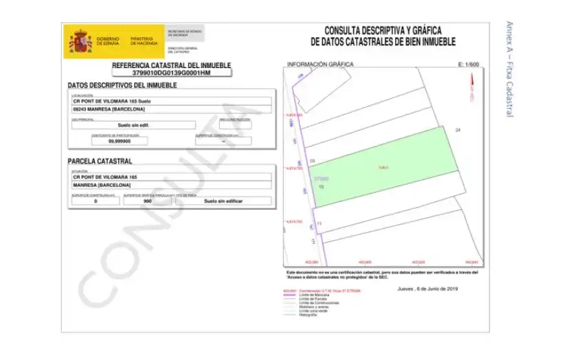 Lands and plots for sale in Carretera pont de vilomara, imagen 3