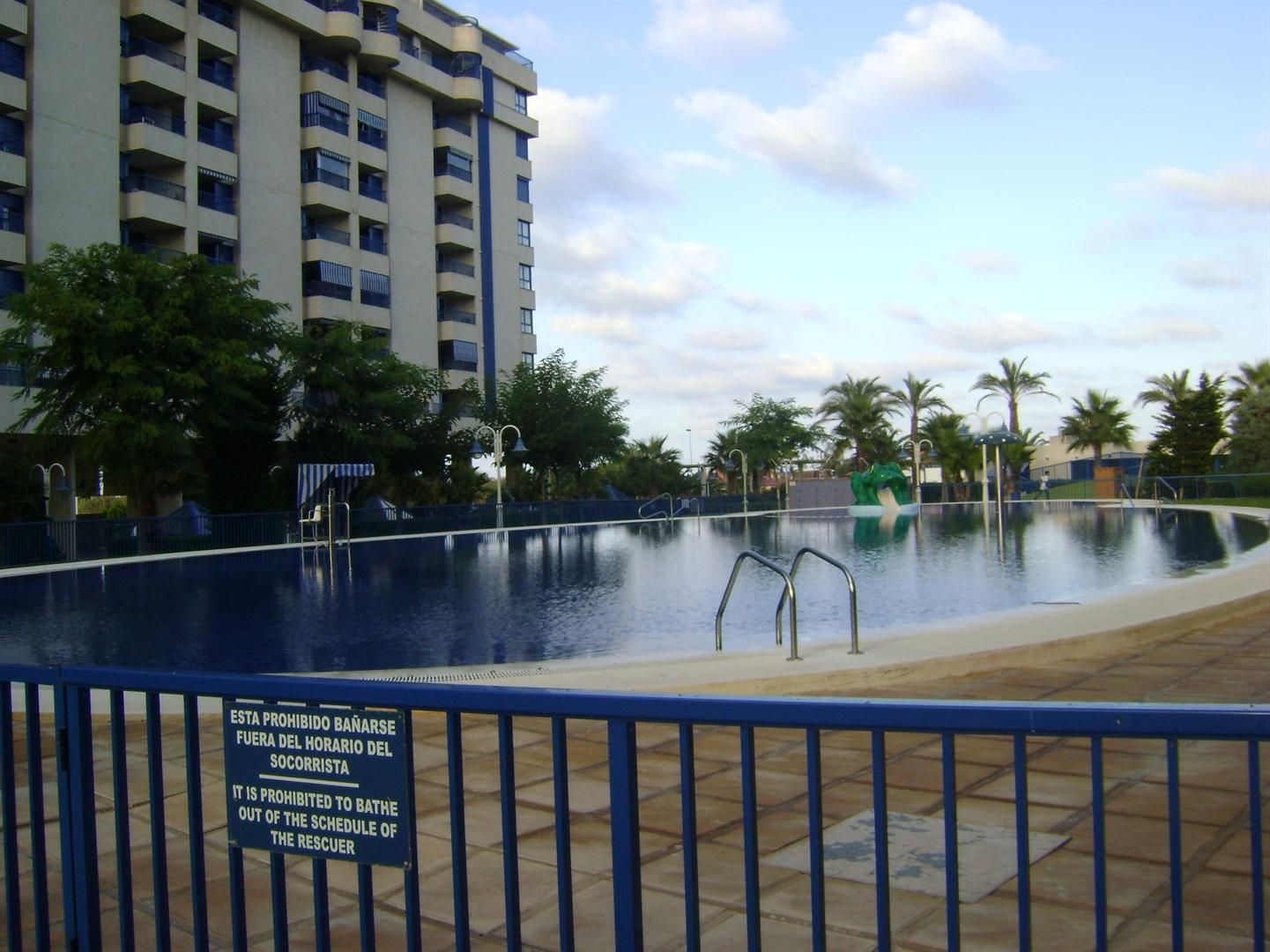 Swimming pool of Flat to rent in Alboraya  with Air Conditioner, Heating and Terrace