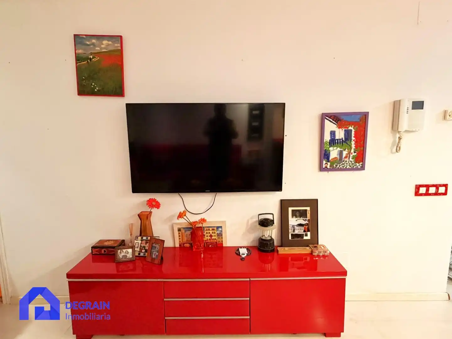 Sala d'estar de Pis en venda en Oviedo 