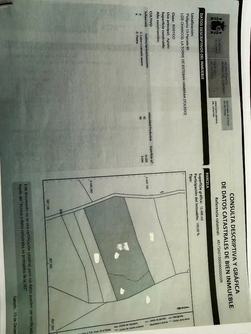 Rural land for sale in La Torre de Esteban Hambrán, imagen 3