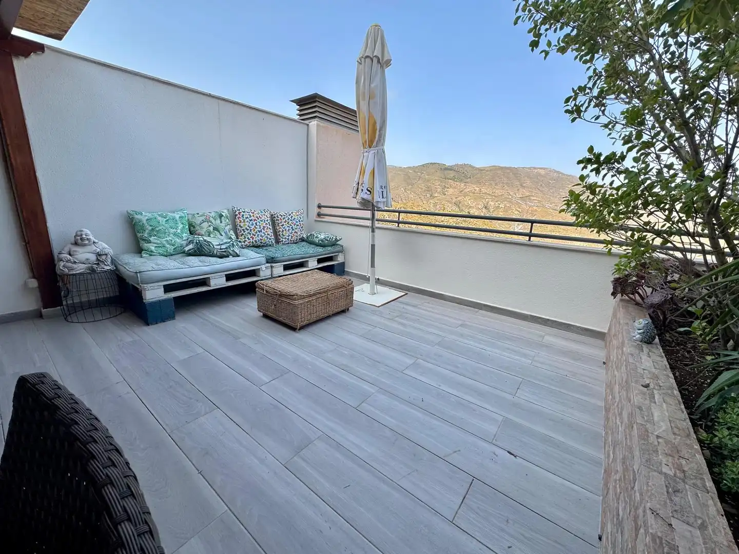 Terrace of Flat for sale in Vícar  with Air Conditioner, Private garden and Terrace