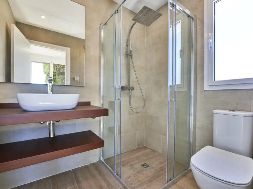 Baño de Casa o chalet en venta en Calvià con Aire acondicionado, Calefacción y Jardín privado