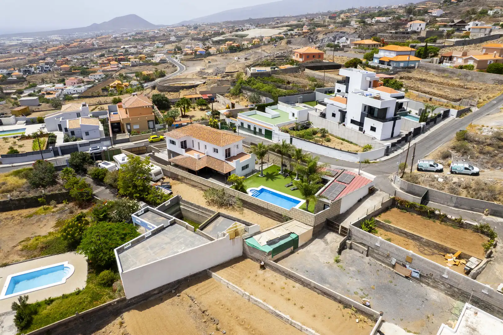 Außenansicht von Haus oder Chalet zum Verkauf in Candelaria mit Privatgarten, Terrasse und Abstellraum