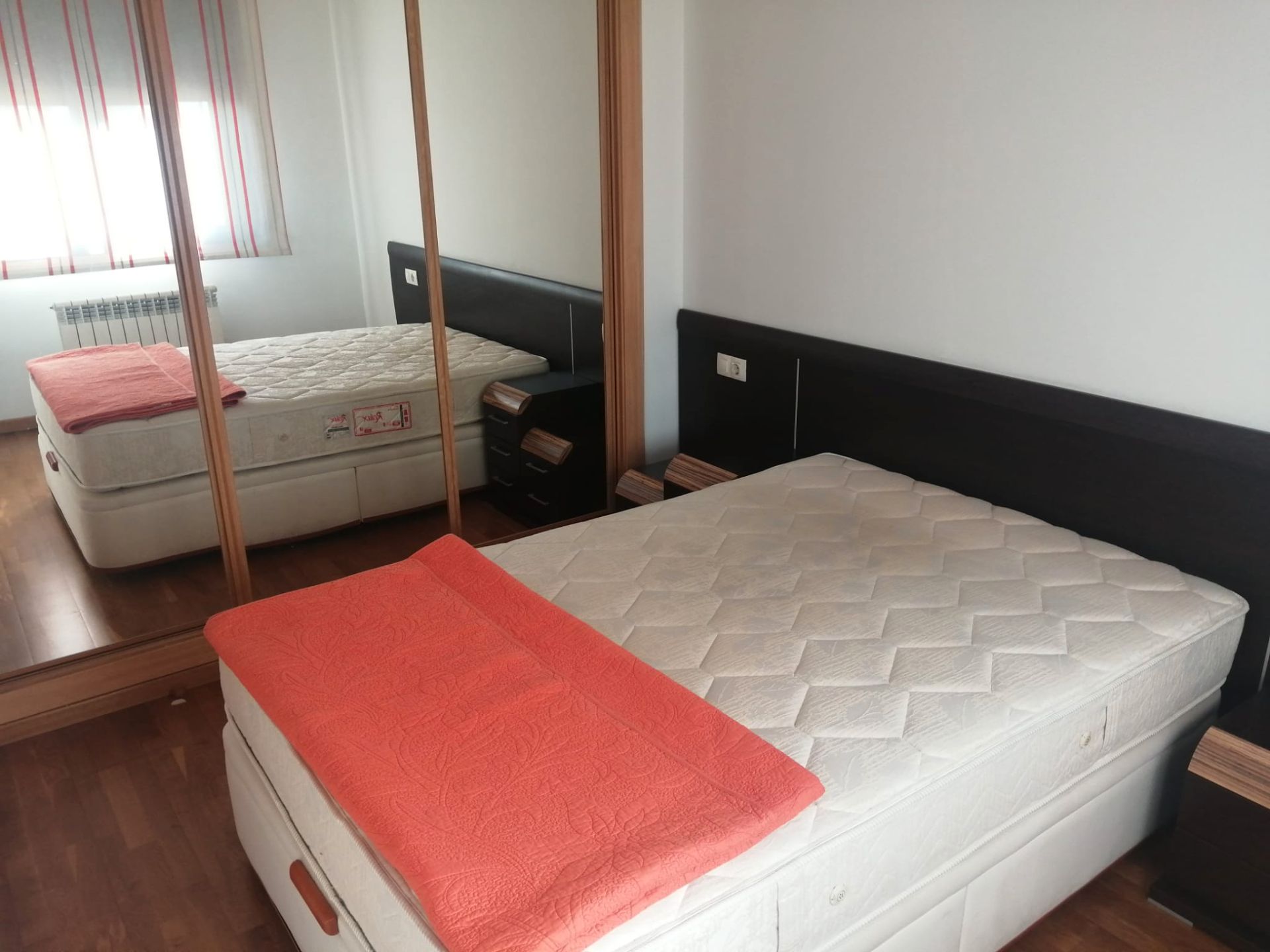 Dormitori de Apartament de lloguer en Poio amb Calefacció, Parquet i Terrassa