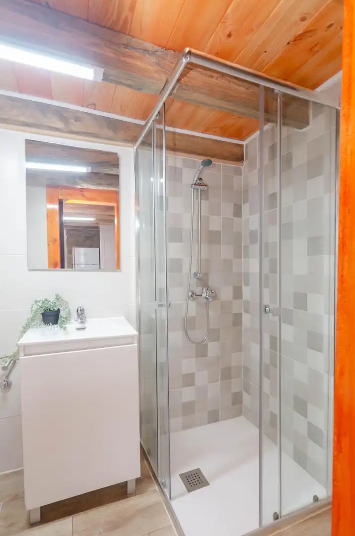 Bathroom of Houses for sale in Mieres (Asturias)  with Furnished