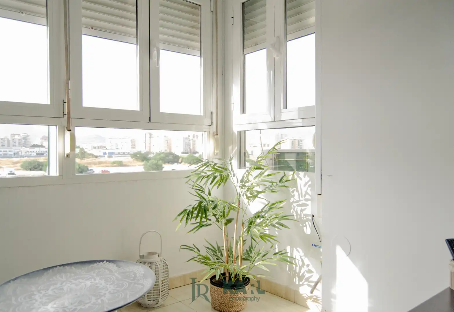 Terraza de Piso de alquiler en Málaga con Aire acondicionado y Amueblado