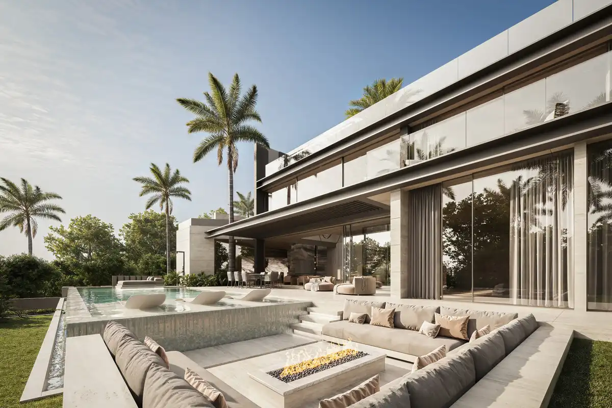 Terrassa de Casa o xalet en venda en Marbella amb Aire condicionat, Jardí privat i Terrassa