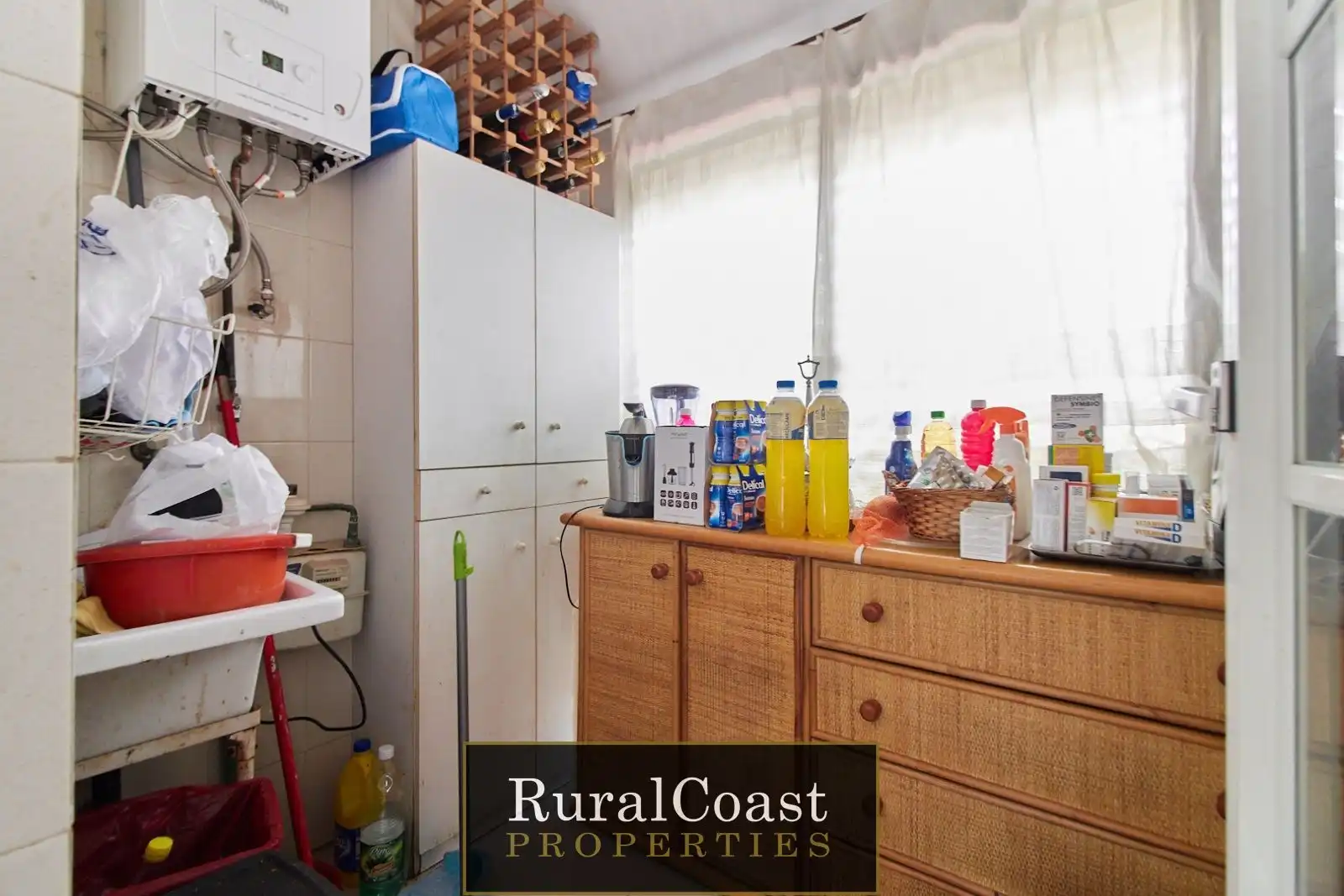 Cuina de Casa o xalet en venda en Alicante / Alacant amb Aire condicionat, Calefacció i Terrassa
