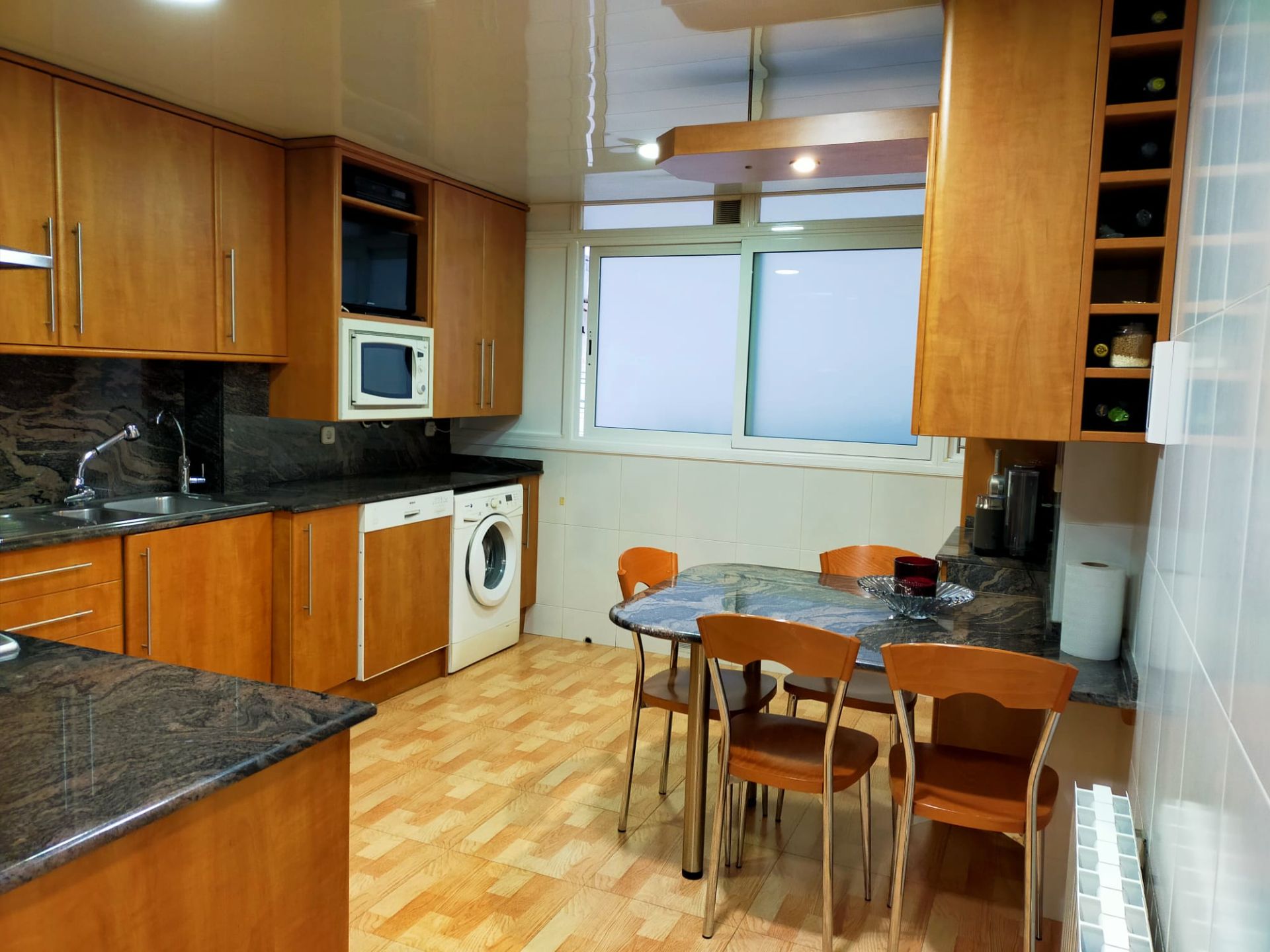 Kitchen of Flat for sale in Sabadell  with Heating and Balcony