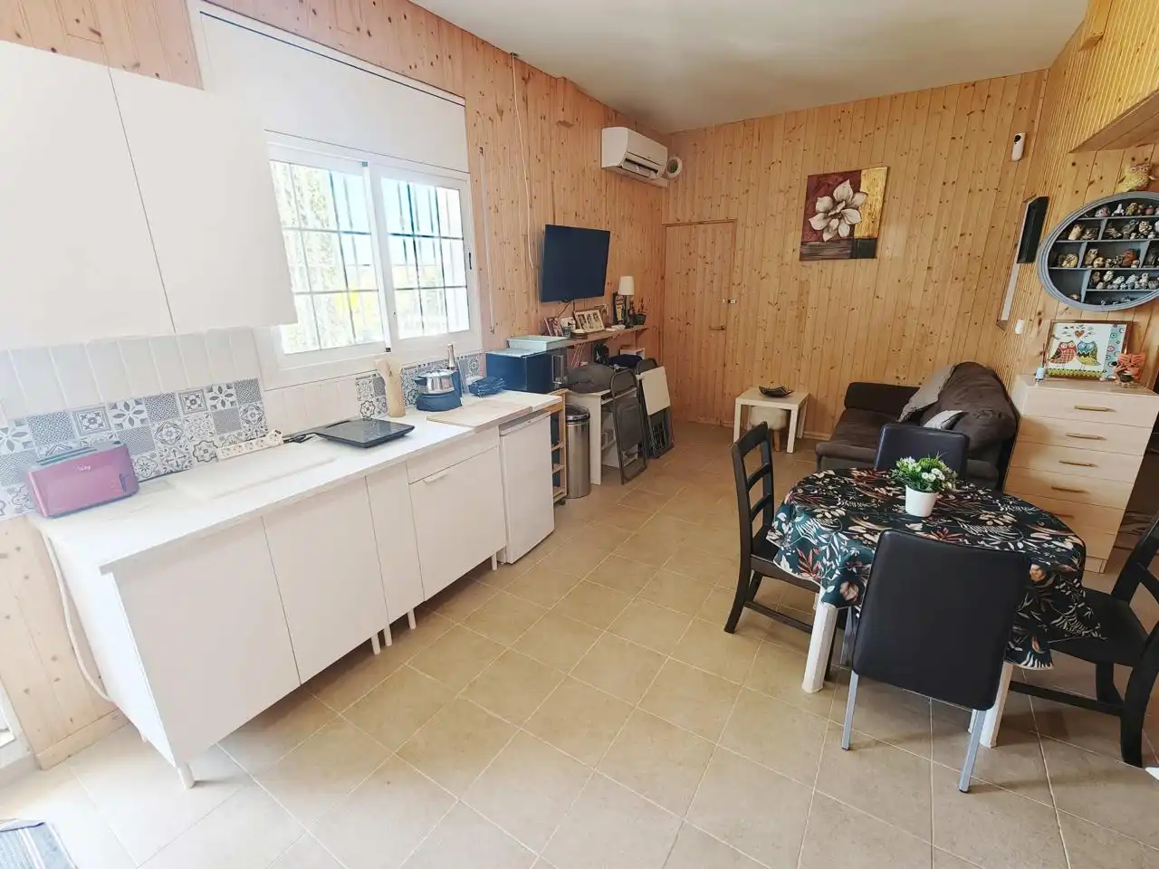 Cuina de Casa o xalet en venda en Lloret de Mar amb Aire condicionat, Jardí privat i Terrassa