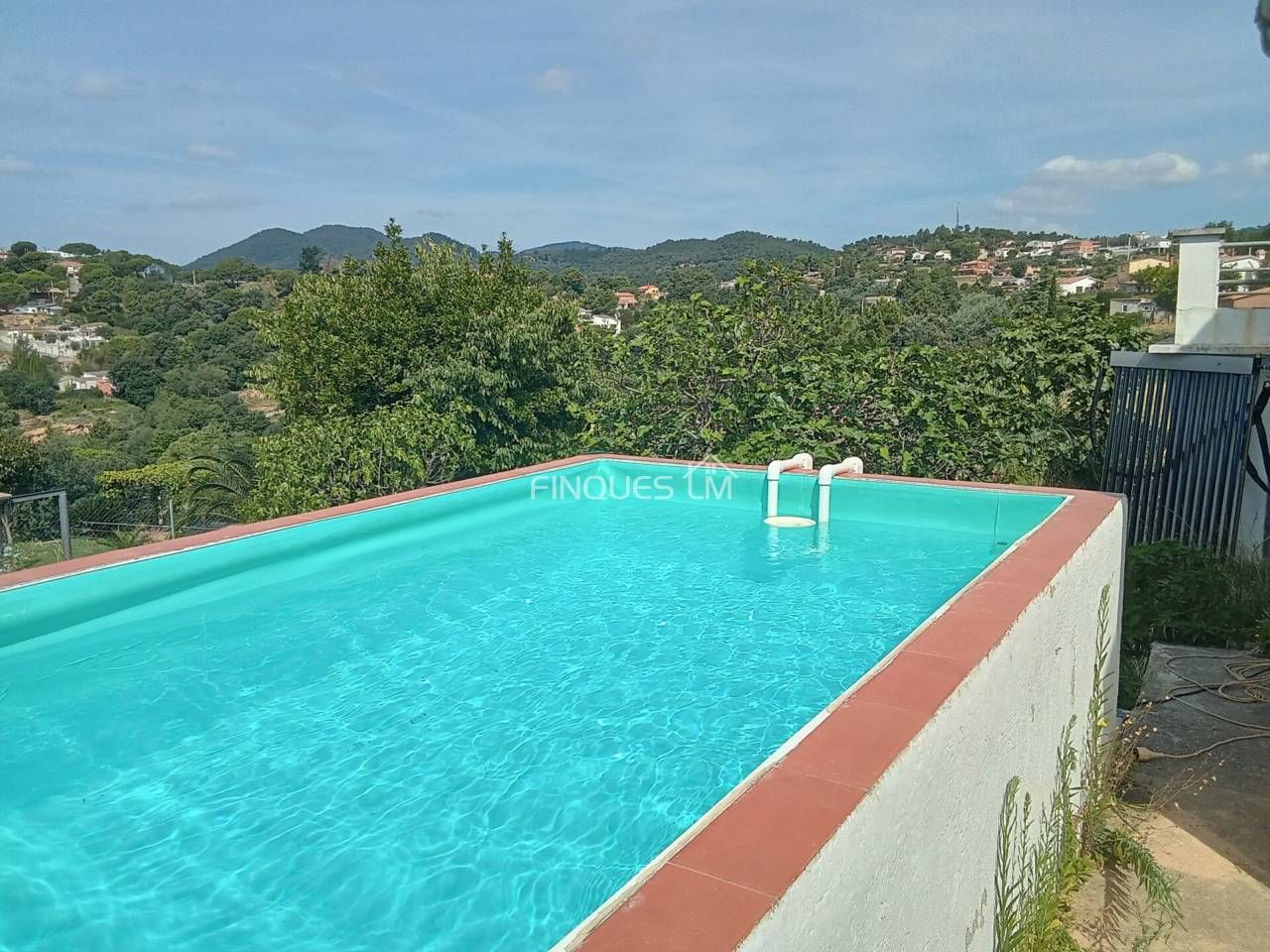Swimming pool of House or chalet for sale in Riudarenes  with Heating, Terrace and Swimming Pool