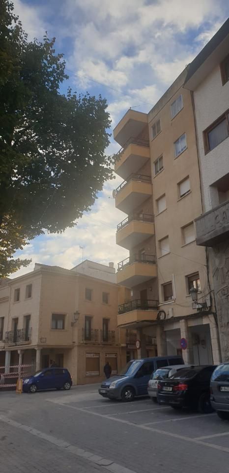 Exterior view of Flat for sale in Tarancón  with Heating, Terrace and Furnished