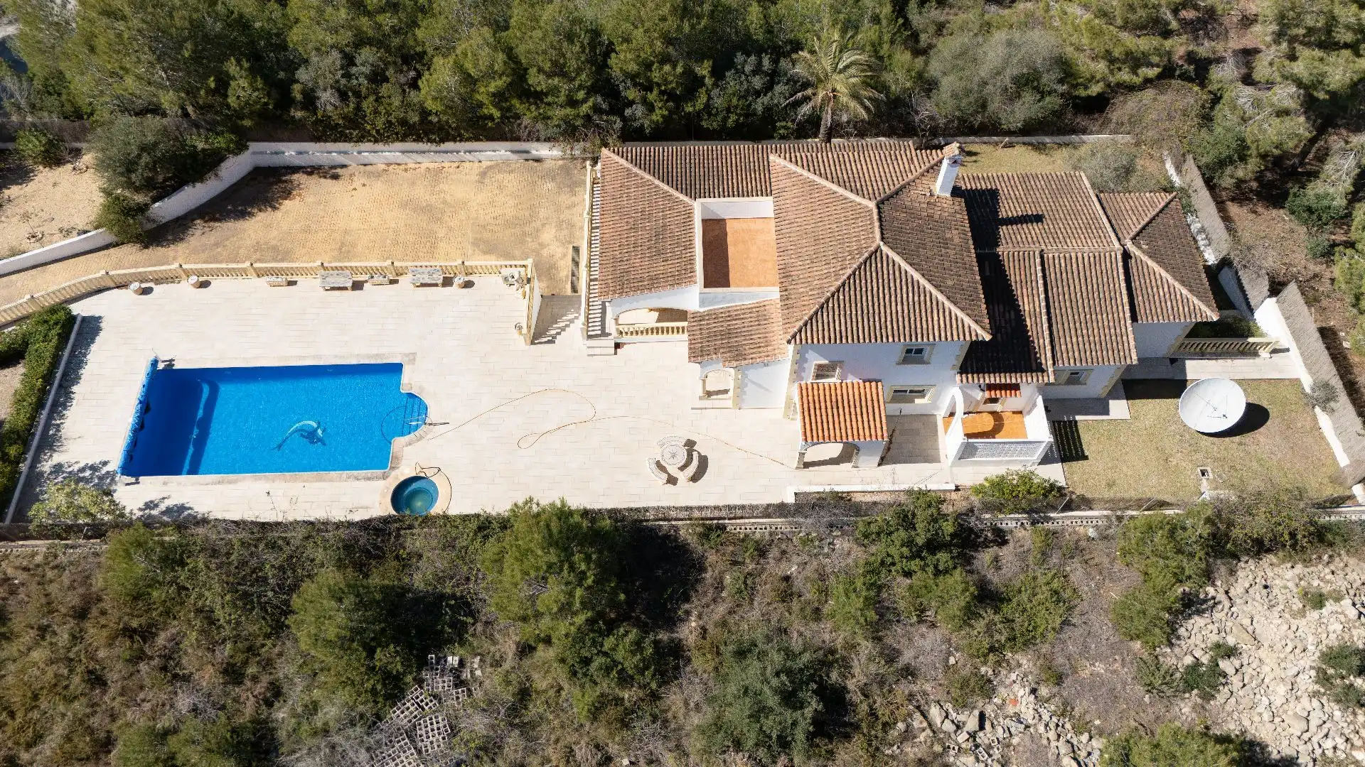 Exterior view of Houses for sale in Jávea / Xàbia  with Air Conditioner, Heating and Terrace