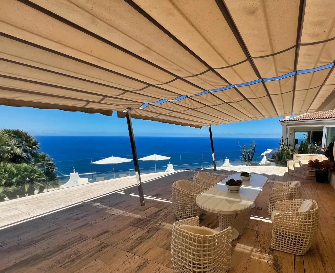 Terraza de Finca rústica en venta en Santa Úrsula con Aire acondicionado, Calefacción y Terraza