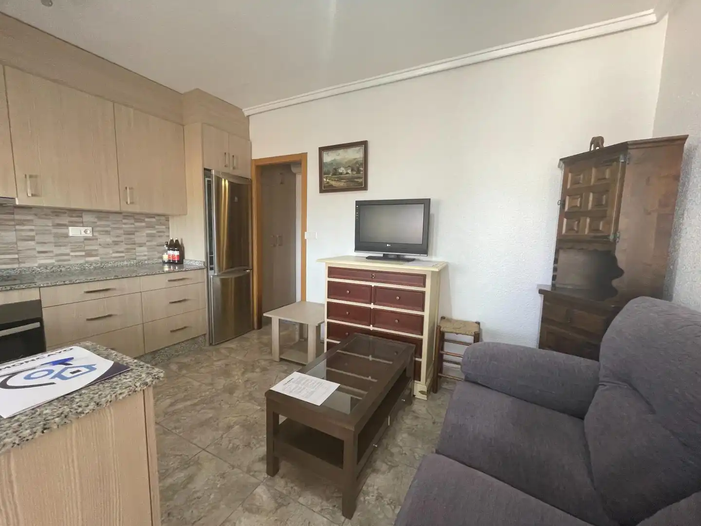 Sala d'estar de Casa adosada en venda en Rojales