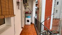 Balcony of Flat for sale in  Barcelona Capital  with Air Conditioner, Heating and Oven