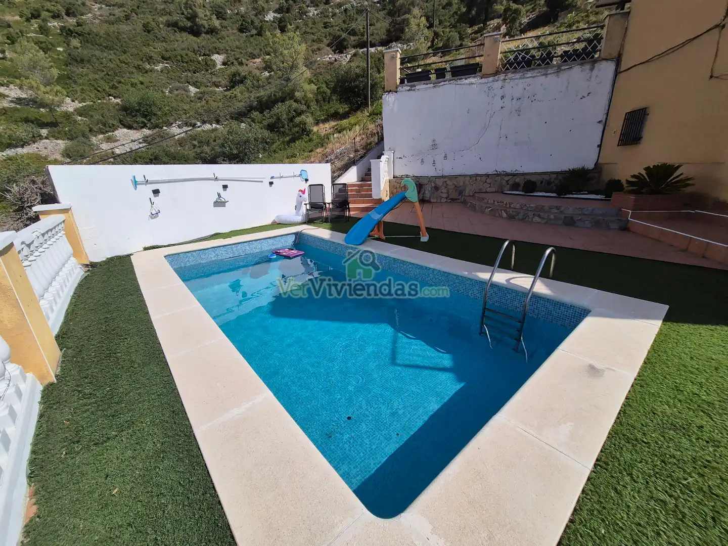 Piscina de Casa o chalet en venta en Olesa de Bonesvalls con Aire acondicionado, Calefacción y Jardín privado
