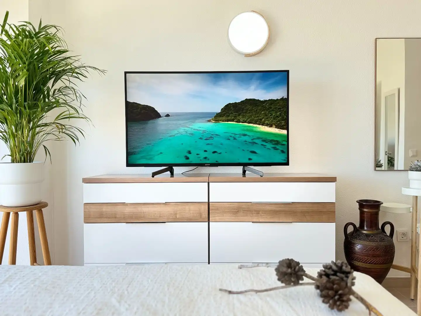 Sala de estar de Ático en venta en Benalmádena con Aire acondicionado, Calefacción y Terraza