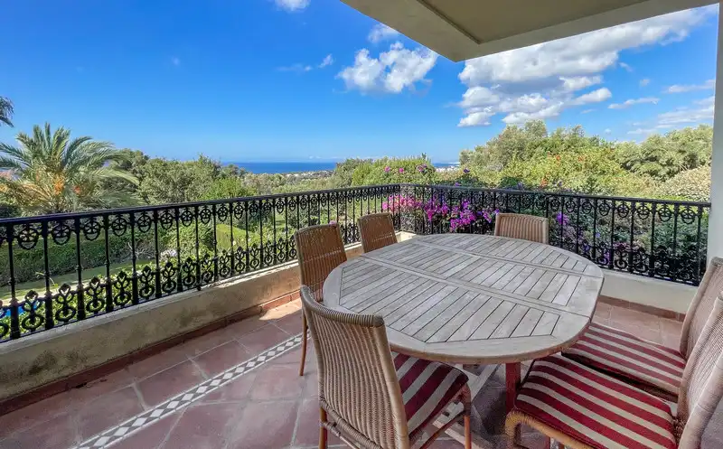 Terrassa de Casa o xalet de lloguer en Marbella amb Aire condicionat, Jardí privat i Terrassa