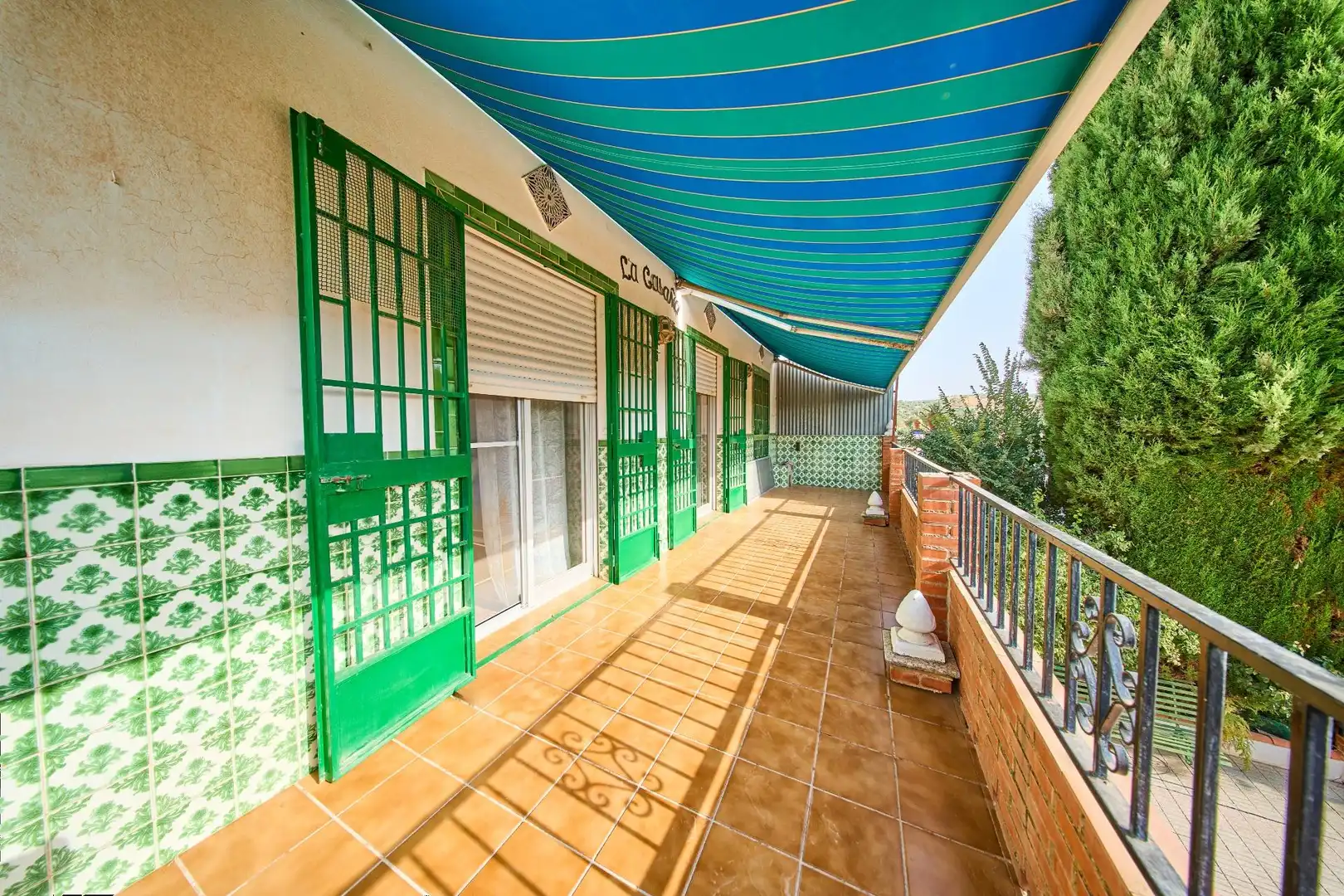 Terraza de Casa o chalet en venta en Pulianas con Jardín privado y Piscina