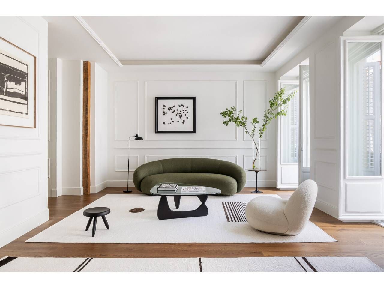 Living room of Flat for sale in  Madrid Capital  with Air Conditioner, Storage room and Balcony