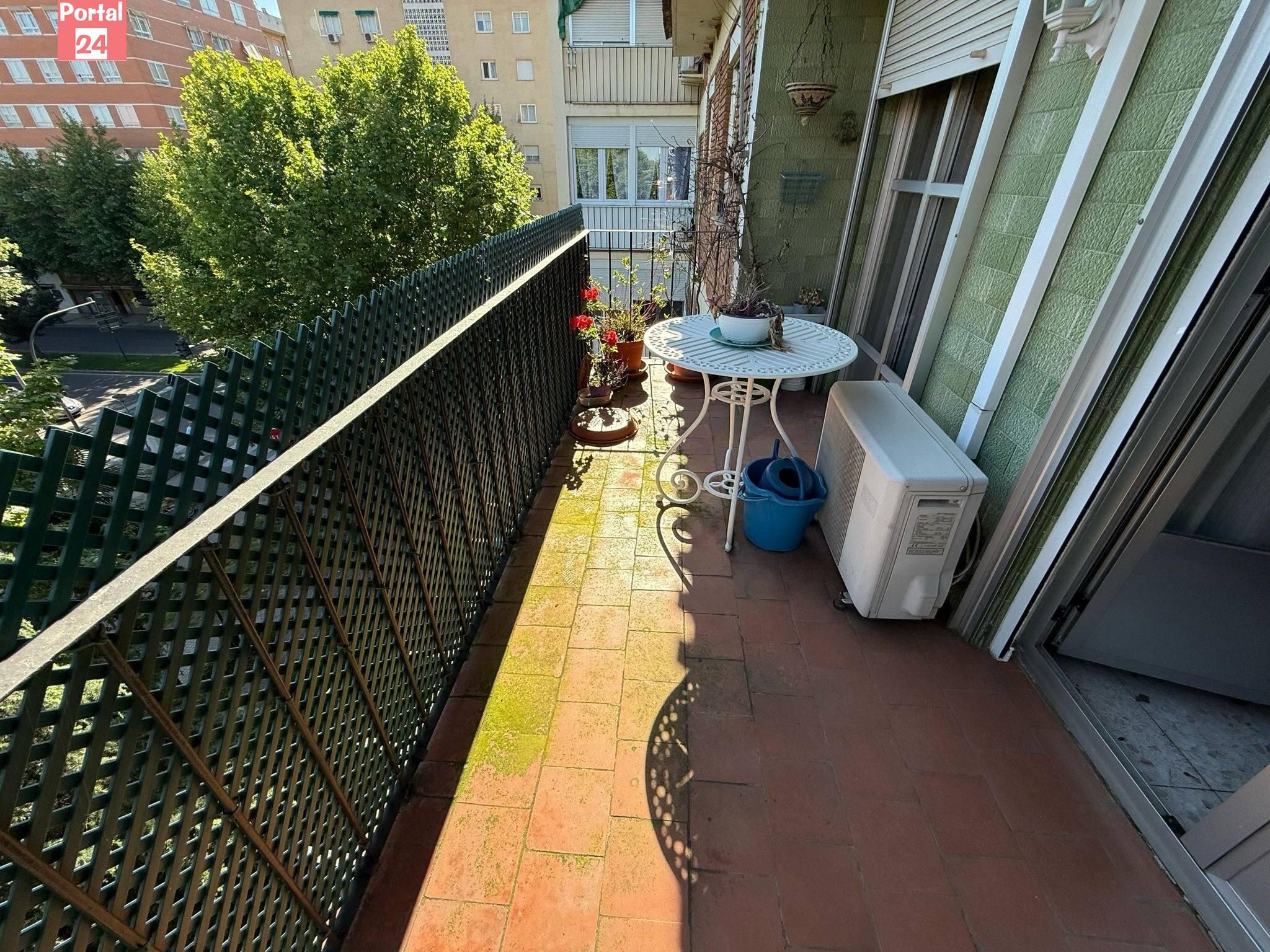 Balcony of Flat for sale in Badajoz Capital  with Air Conditioner, Heating and Terrace