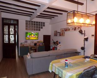 Living room of Single-family semi-detached for sale in Castellón de la Plana / Castelló de la Plana  with Air Conditioner, Terrace and Balcony