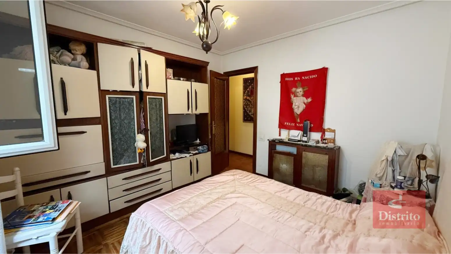 Bedroom of Flat for sale in Santander  with Heating