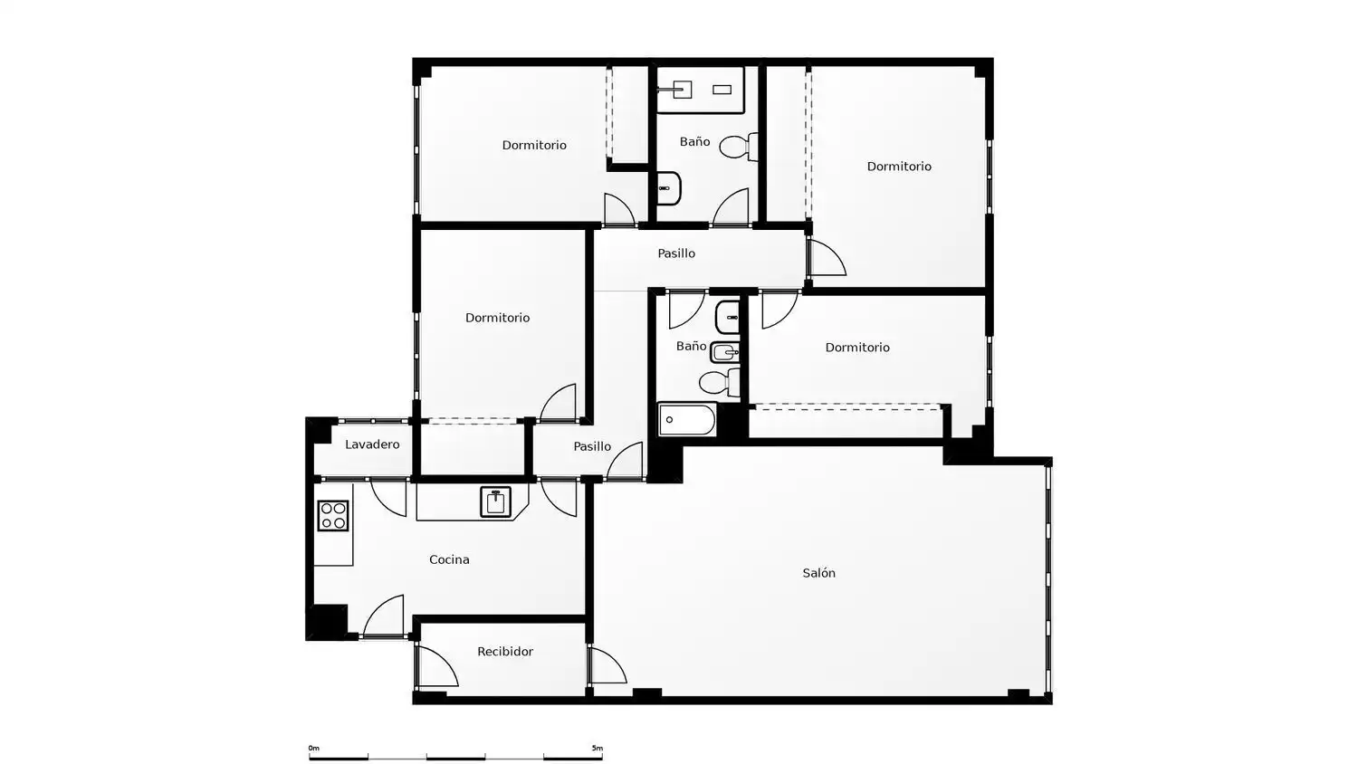 Piso en venta en Madrid con Aire acondicionado y Calefacción