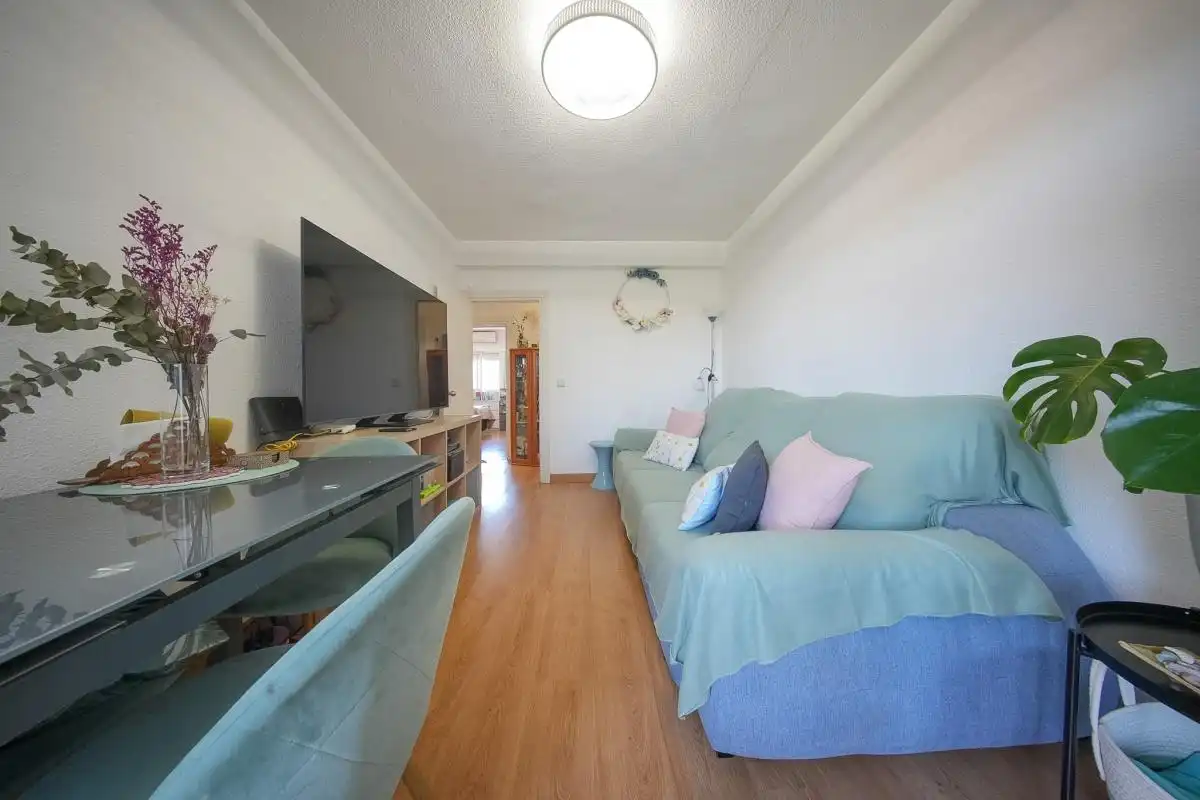 Living room of Flat for sale in Madrid  with Air Conditioner, Heating and Terrace