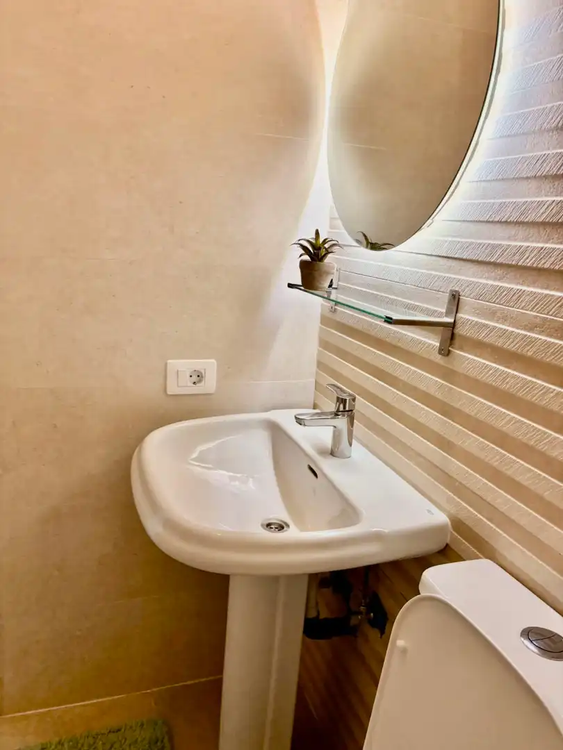 Bathroom of Apartments for rent in Adeje  with Air Conditioner, Parquet flooring and Terrace