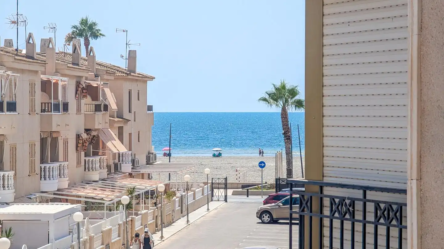 Exterior view of Flat for sale in Santa Pola  with Air Conditioner, Terrace and Swimming Pool