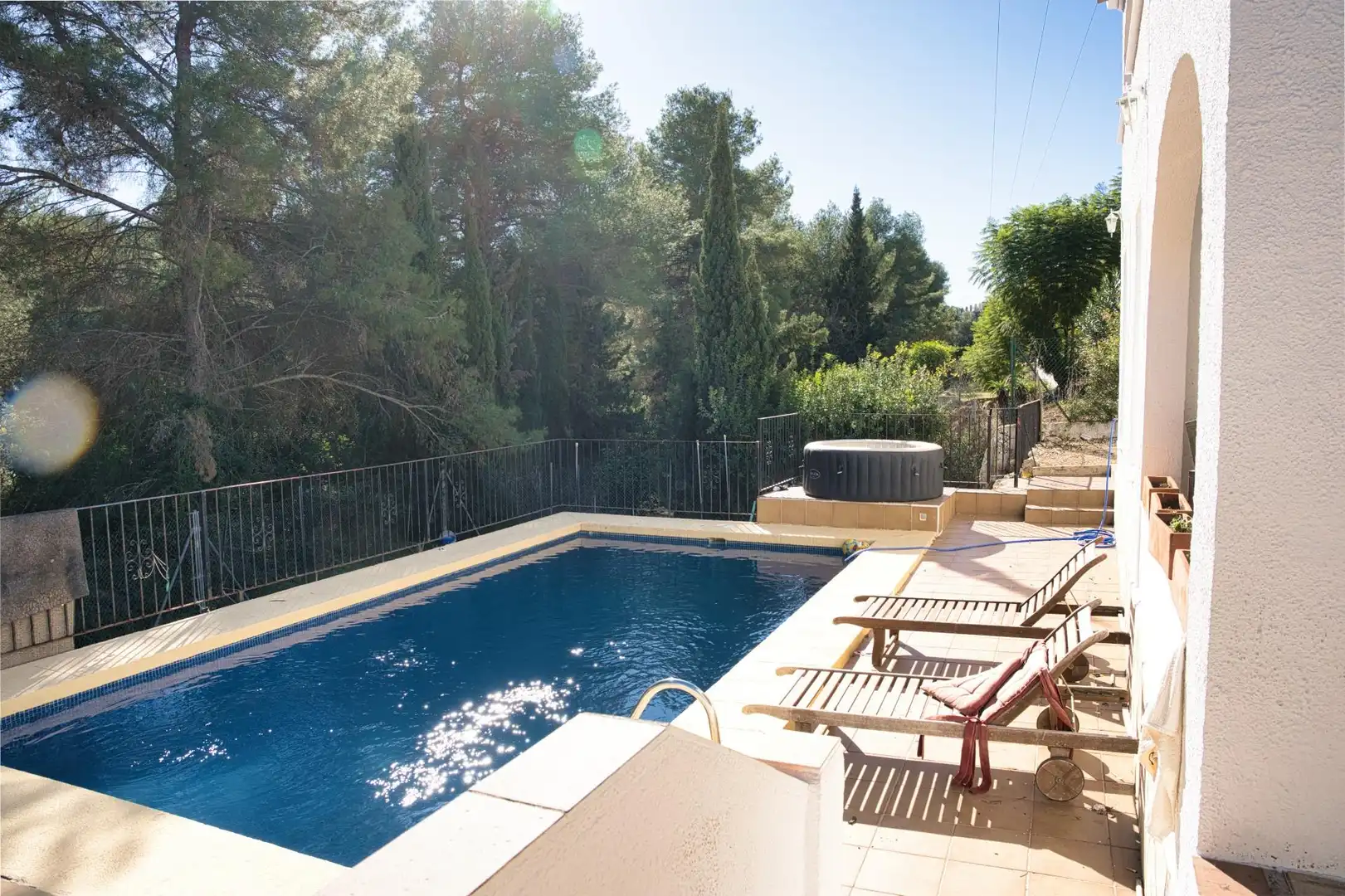 Swimming pool of Houses for sale in Jávea / Xàbia  with Air Conditioner, Heating and Private garden